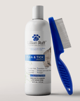 Flea and Tick Shampoo With Flea Comb - Best Dog Shampoo