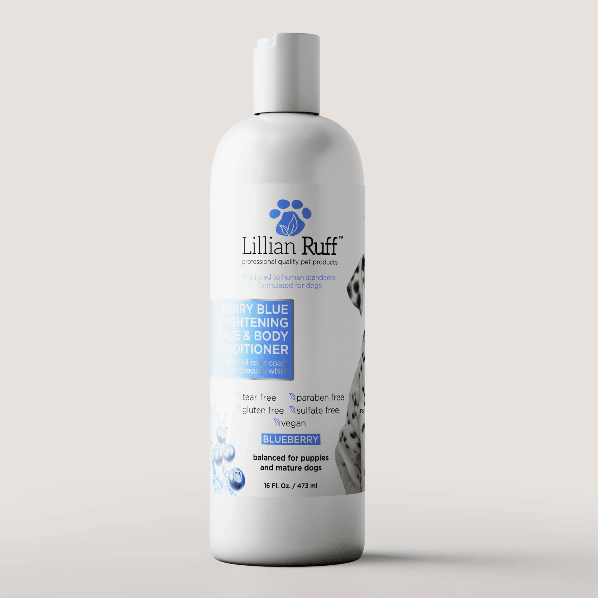 Berry Blue Brightening Face & Body Conditioner - Best Dog Shampoo