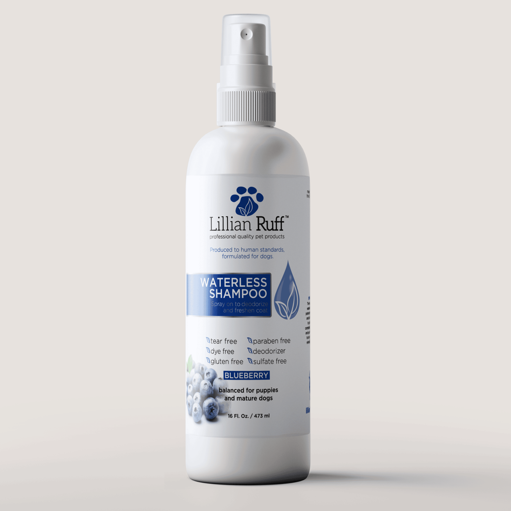 Waterless Shampoo - Blueberry - Best Dog Shampoo