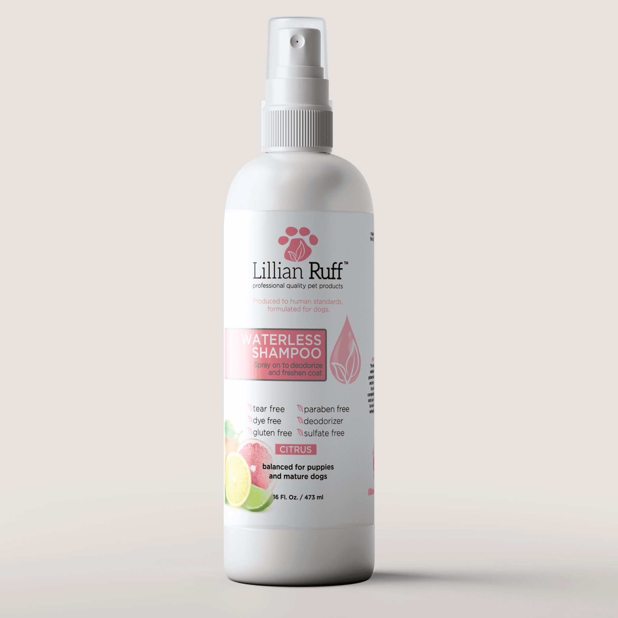 Waterless Shampoo - Citrus - Best Dog Shampoo