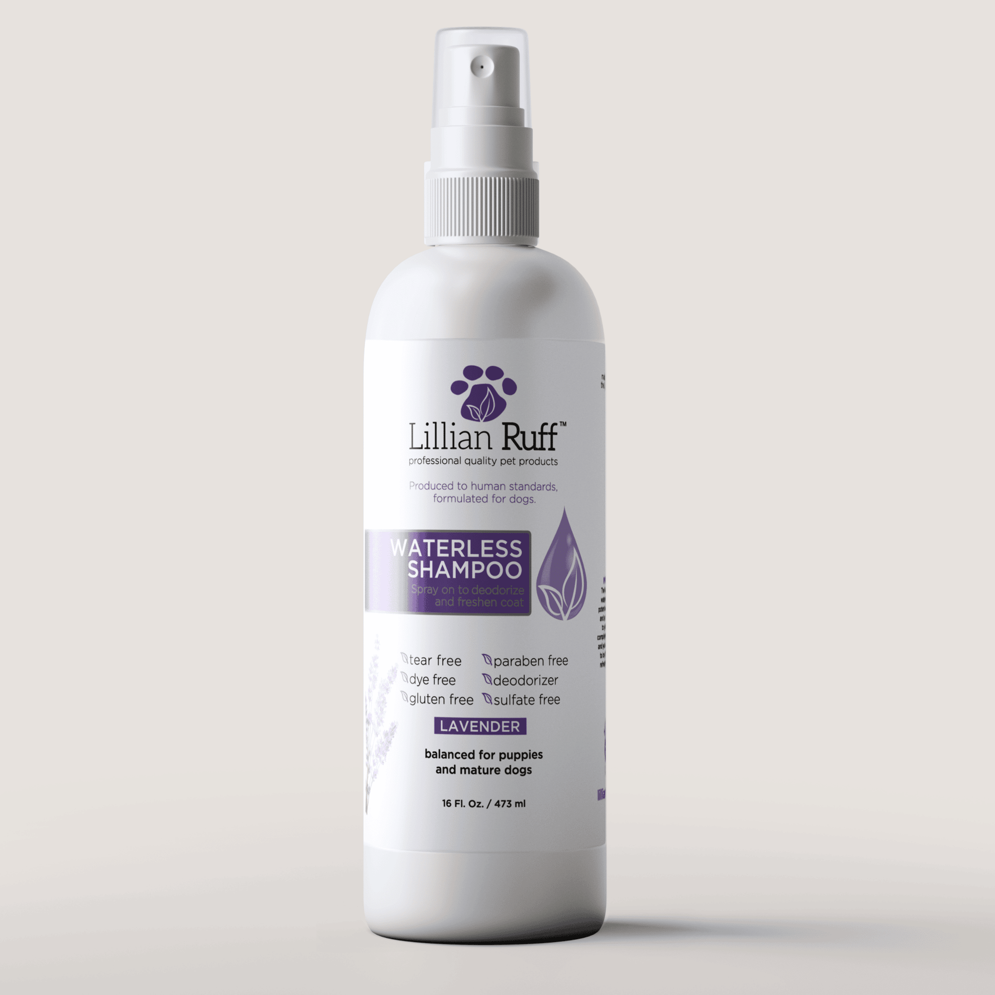 Waterless Shampoo - Lavender - Best Dog Shampoo