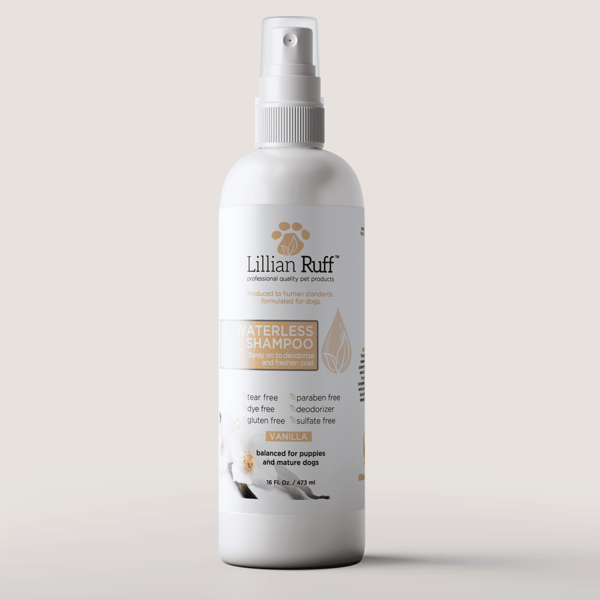 Waterless Shampoo - Vanilla - Best Dog Shampoo