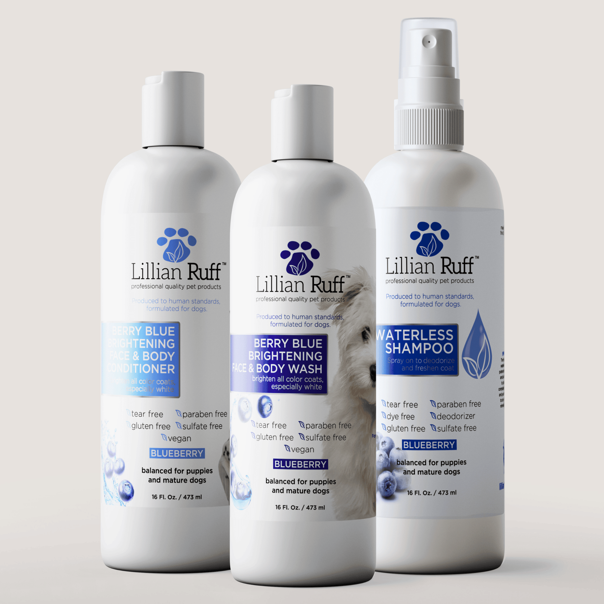 Berry Blue Brilliance Bundle – The Ultimate Whitening System - Best Dog Shampoo