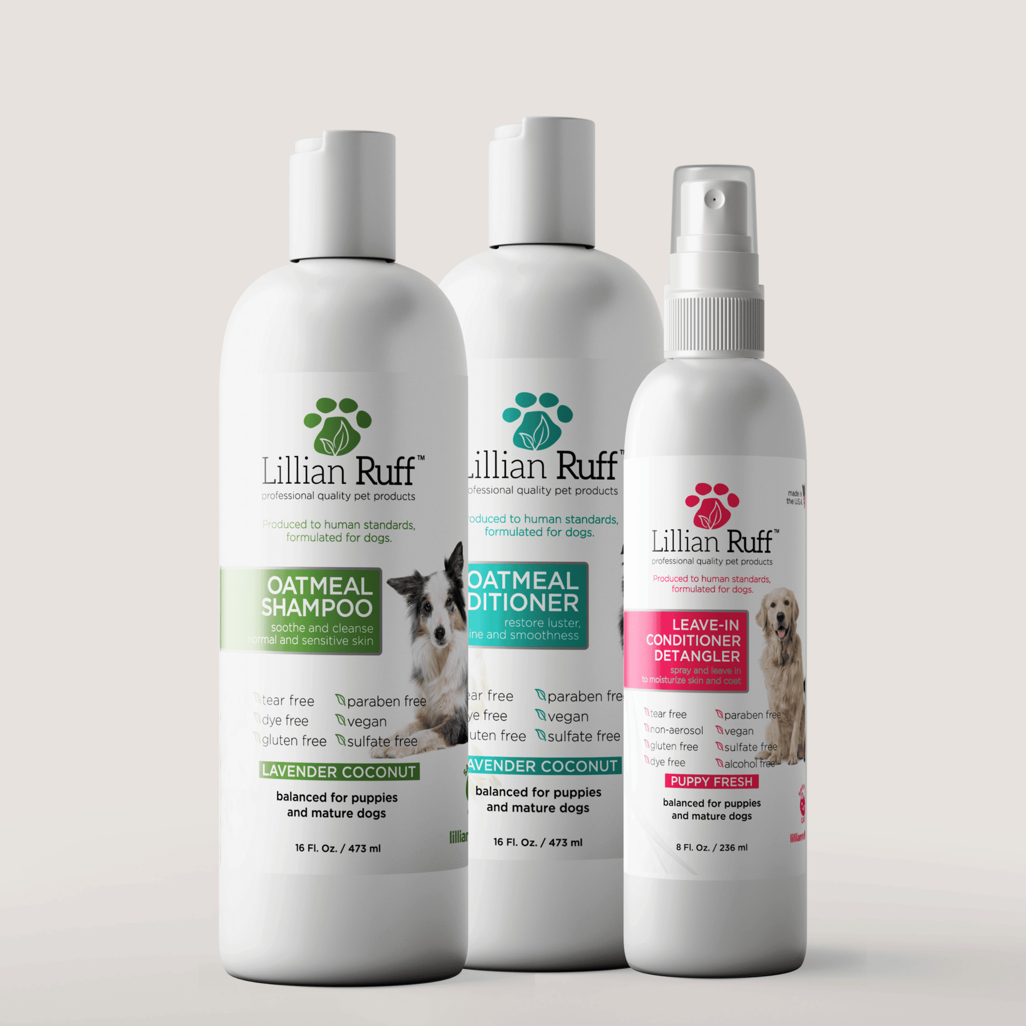 The Gentle & Calming Set – For Sensitive Skin - Best Dog Shampoo