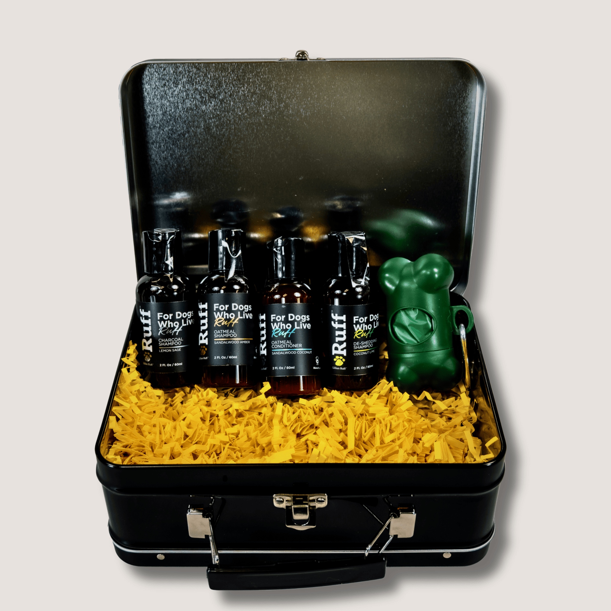 RUFF Premium Lunchbox Travel Set - Best Dog Shampoo