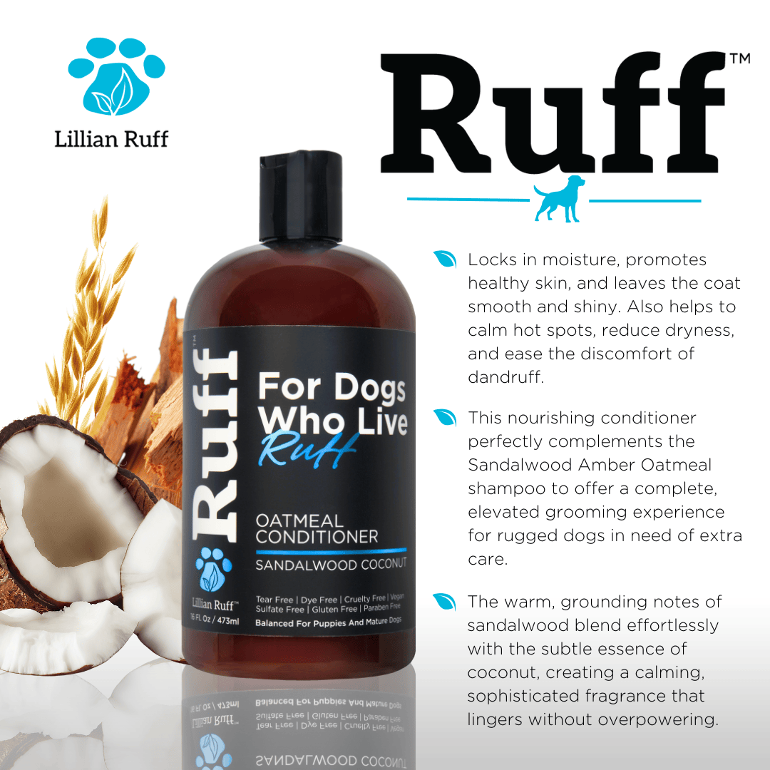Sandalwood Coconut Oatmeal Conditioner - Best Dog Shampoo