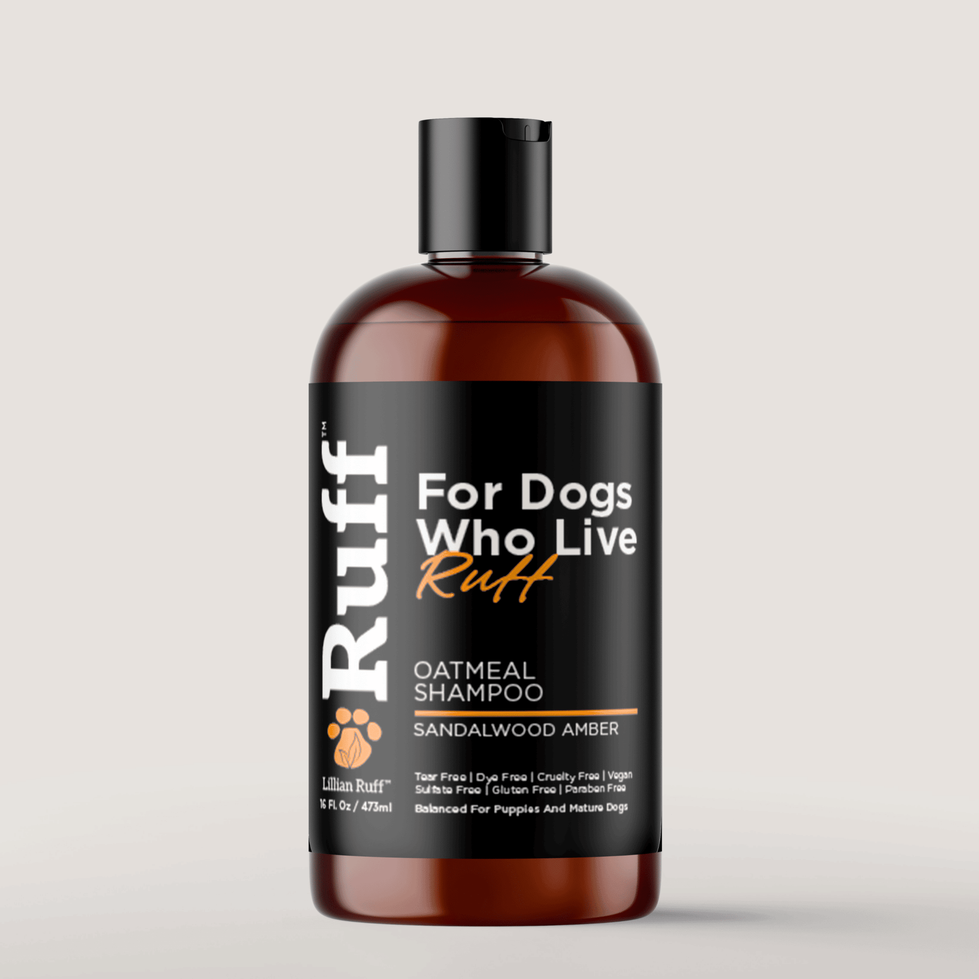 Sandalwood Amber Oatmeal Shampoo - Best Dog Shampoo