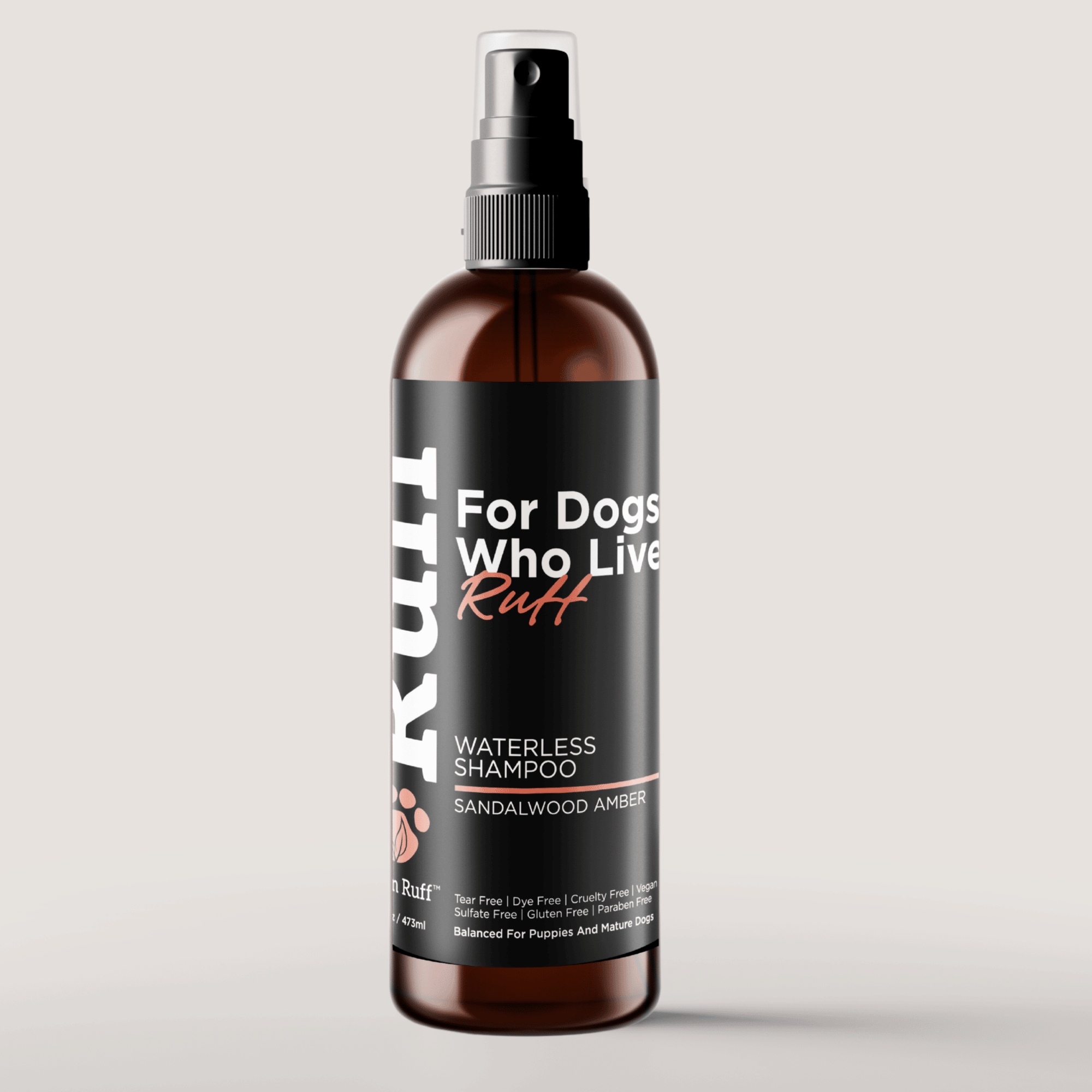 Waterless Shampoo Sandalwood - Amber - Best Dog Shampoo