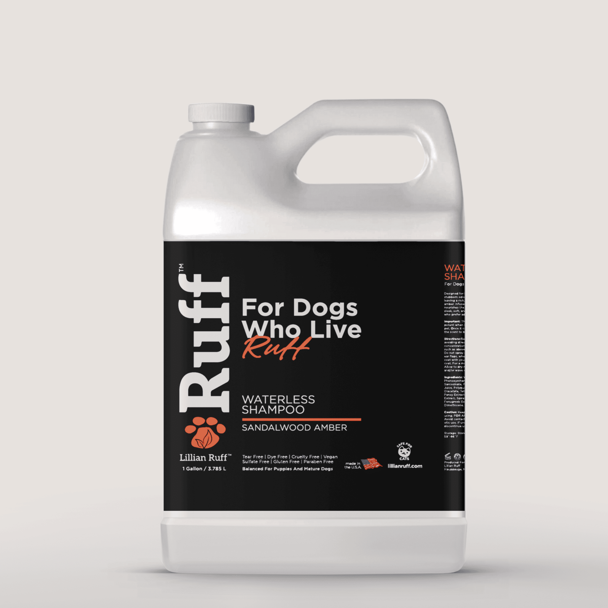 Waterless Shampoo Sandalwood Amber - Best Dog Shampoo