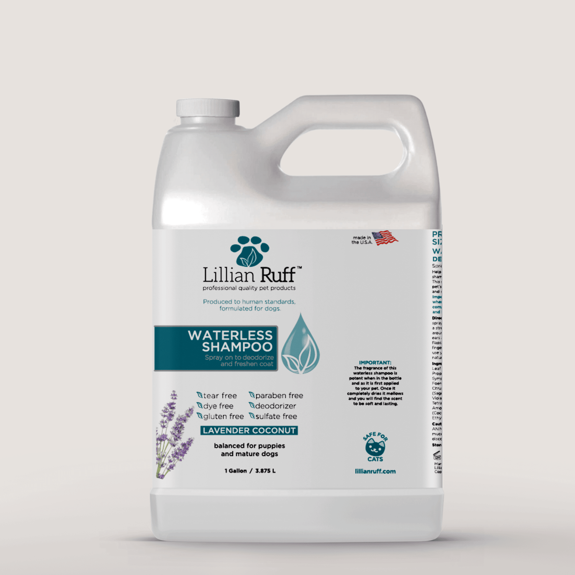 Waterless Shampoo Lavender Coconut - Best Dog Shampoo