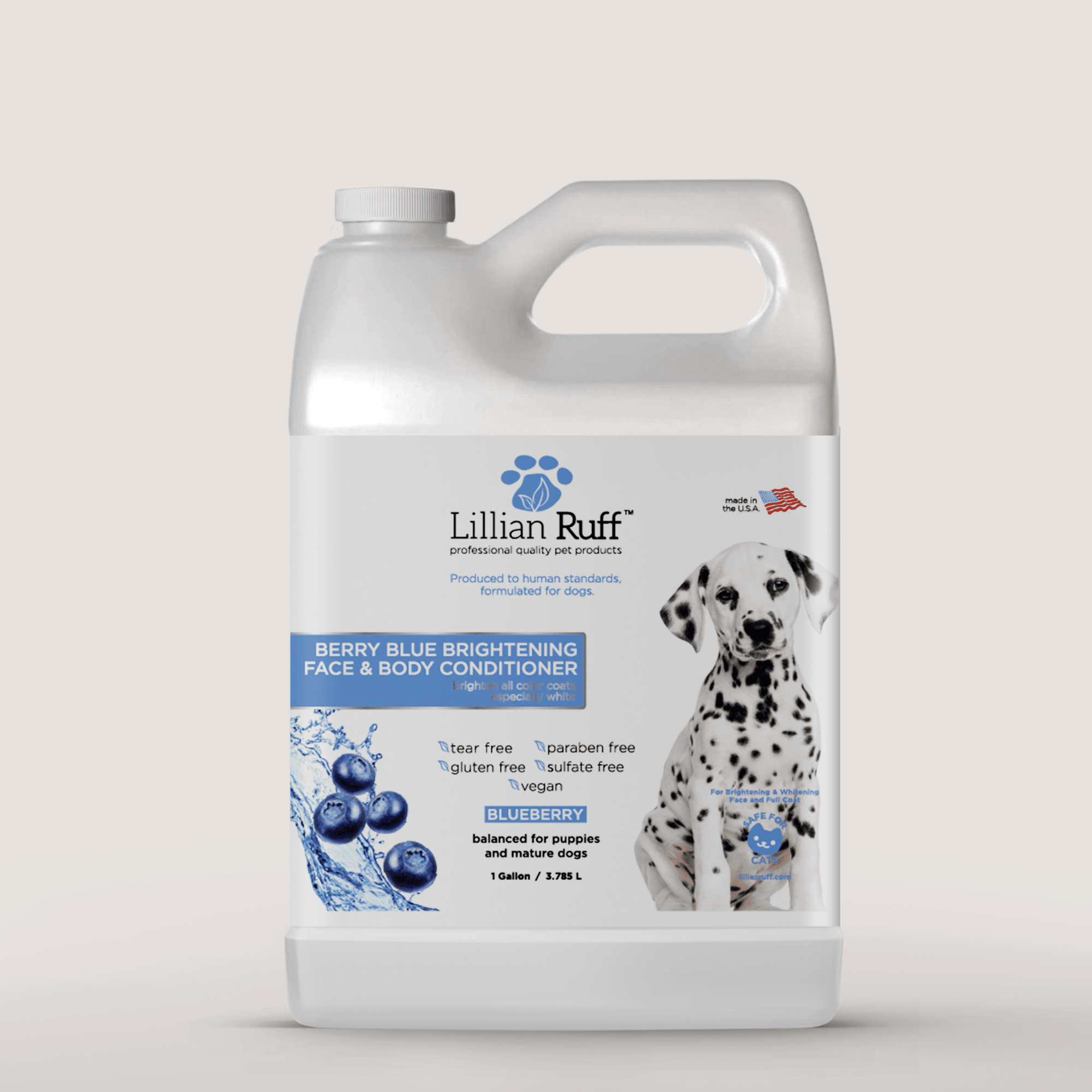Berry Blue Brightening Face & Body Conditioner - Best Dog Shampoo