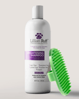 Brightening & Whitening Shampoo (16oz with Bath Brush) - Best Dog Shampoo