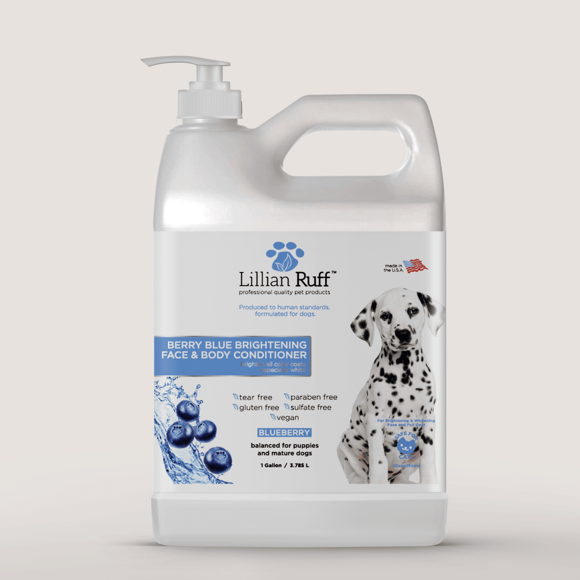 Berry Blue Brightening Face & Body Conditioner - Best Dog Shampoo